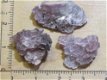 3-15 stuks ruwe edelstenen LEPIDOLIET (1) (mica) - 2 - Thumbnail