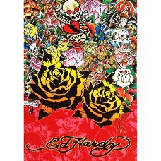 Ed Hardy - Black Rose kaarten bij Stichting Superwens!