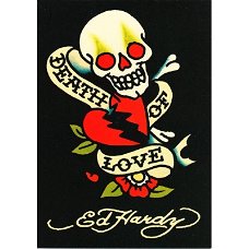 Ed Hardy - Death of Love kaarten bij Stichting Superwens!