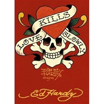 Ed Hardy - Love Kills Slowly kaarten bij Stichting Superwens! - 1