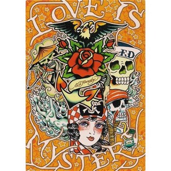 Ed Hardy - Love Is Mystery kaarten bij Stichting Superwens! - 1