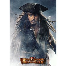 Disney Pirates of the Caribbean - Depp stare kaarten bij Stichting Superwens!