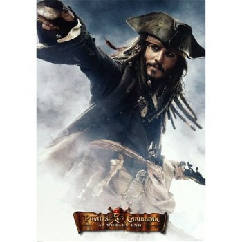 Disney Pirates of the Caribbean - Depp gun kaarten bij Stichting Superwens! - 1