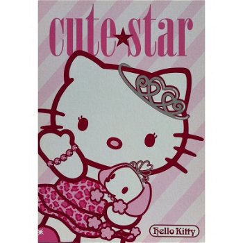 Hello Kitty Cute Star kaarten bij Stichting Superwens! - 1