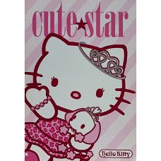 Hello Kitty Cute Star kaarten bij Stichting Superwens!