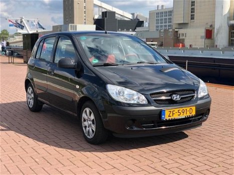 Hyundai Getz - 1.1i Active Young 153.300 KM SUPERMOOIE AUTO -- STUURBEKR.--ELEKTR. RAMEN--ISOFIX--AP - 1