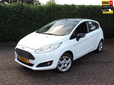 Ford Fiesta - 1.0 White Edition 5D | Navi | Zwartdak | SYNC | Lm-velgen - 1