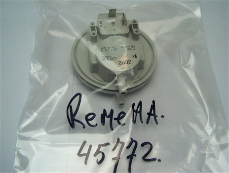 Remeha luchtdrukschakelaar S45772 tbv W40/W60 - 1