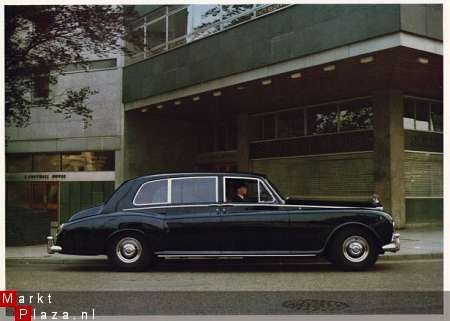 ROLLS-ROYCE BENTLEY RANGE (1968) BROCHURE . - 4