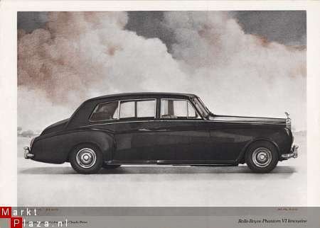 ROLLS-ROYCE BENTLEY RANGE (1969) BROCHURE - 2