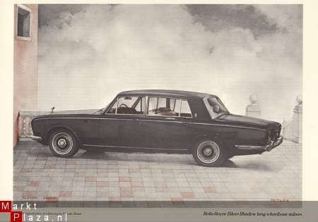 ROLLS-ROYCE BENTLEY RANGE (1969) BROCHURE - 5