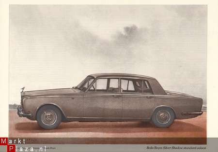 ROLLS-ROYCE BENTLEY RANGE (1969) BROCHURE - 6