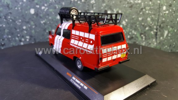 Ford Transit MKII RED rally assistance 1985 1:43 Ixo - 3