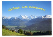 L155 Interlaken Berner Oberland Eiger Monch und Jungfrau / Zwitserland