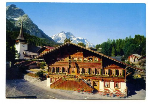 L180 Gsteig - Gstaad Hotel Baren Oldenhorn / Zwitserland - 1