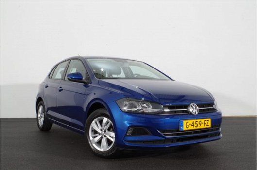 Volkswagen Polo - 1.0 MPI Comfortline | Navi / app connect | Airco | Cruise | Reef blue - 1