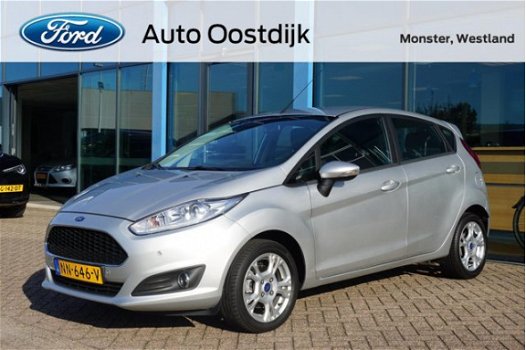 Ford Fiesta - 1.0 Style Ultimate Navi Parkeersensoren Cruise Control Bluetooth *Lage KM-stand - 1