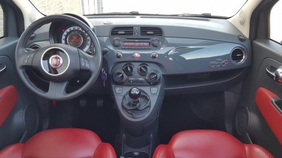 Fiat 500 C - 0.9 benzine Cabriolet, leer, airco, velgen - 1