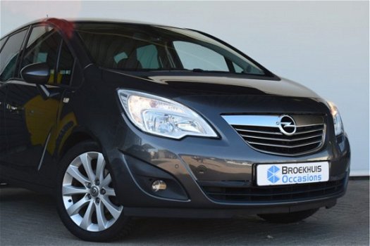 Opel Meriva - 1.4 turbo 120Pk | Leder | Navigatie | Parkeersensoren | AGR comfort stoelen - 1