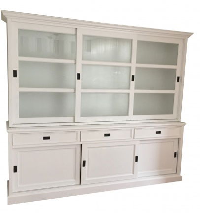 Buffetkast Lisse wit - wit 280 x 50/40 x 220cm - nr. 1
