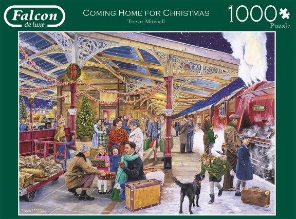 Falcon de Luxe - Coming Home for Christmas - 1000 Stukjes - Afbeelding 2