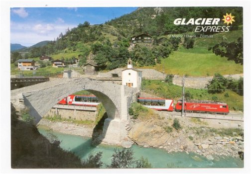 L190 Glacier Express St Moritz Davos Zermatt / Zwitserland - 1