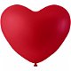 Hart ballonnen rood 23cm 8 stuks - 1 - Thumbnail