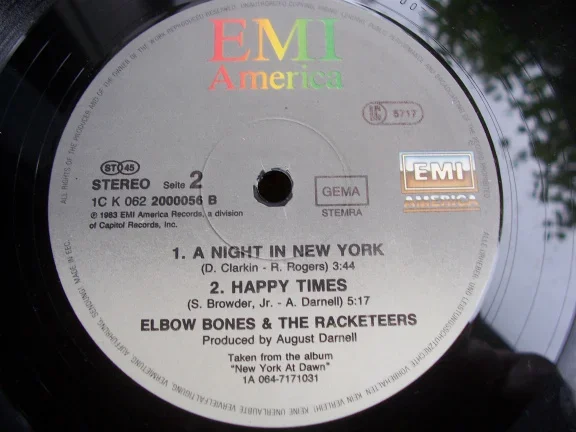 ELBOW BONES & THE RACKETEERS A NIGHT IN NEW YORK - Afbeelding 3
