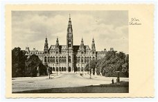 M030 Wenen Wien Rathaus  / Oostenrijk