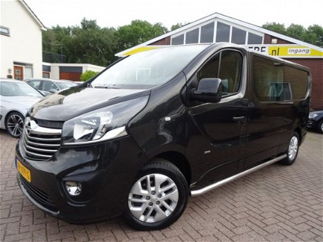 Opel Vivaro - 1.6 CDTI 120pk L2H1 DC 6-Pers, Navi, Camera Trekhaak, 17''Lmv - 1