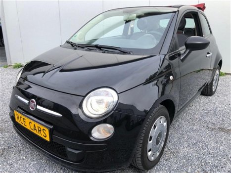 Fiat 500 C - 1.2 Pop CABRIO ELECTRISCHE/KAP AIRCO PDC/A HALF/LEDER KM66159 - 1