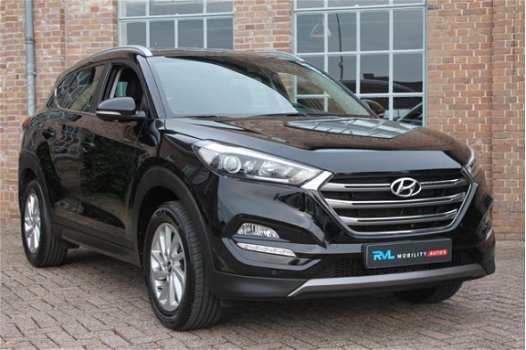 Hyundai Tucson - 1.6 GDi Premium 2015 88.766KM Fabrieksgarantie Navi Leder Climate 1e Eigenaar - 1