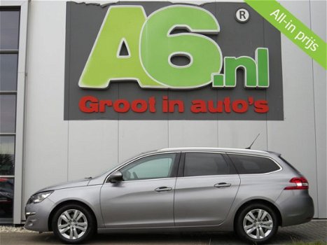 Peugeot 308 SW - 1.6 BlueHDI Blue Lease Executive Pack Achteruitrijcamera DAB+ Panoramadak Navi Clim - 1