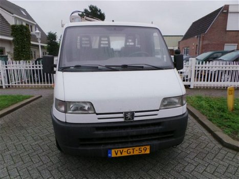 Peugeot Boxer - 350 L 2.5 Pick-up met kraan apk verlopen - 1