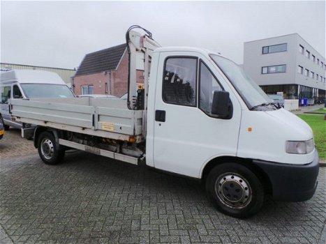 Peugeot Boxer - 350 L 2.5 Pick-up met kraan apk verlopen - 1