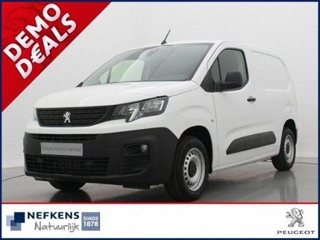 Peugeot Partner - 1.6 BlueHdi 75pk Premium 3-zits | Navi by Apple Carplay | Airco | Achteruitrijcame - 1