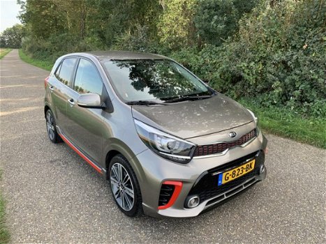 Kia Picanto - 1.0 CVVT GT Line Leer Navigatie Camera Enz - 1