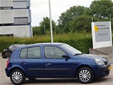 Renault Clio - 1.2 16V Expression, bj.2001, blauw, 5 deurs, airco, NAP met 157626 km.APK tot 10/2020