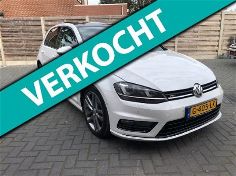 Volkswagen Golf - 1.4 TSI Highline 125pk DSG Panorama Navi Bi- Xenon ACC DCC 2x R-line - 1