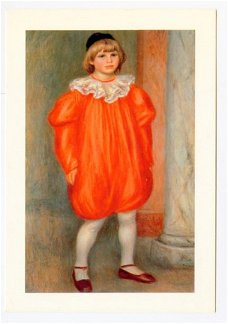 M075 Claude Renoir as a clown ( Pierre Auguste )