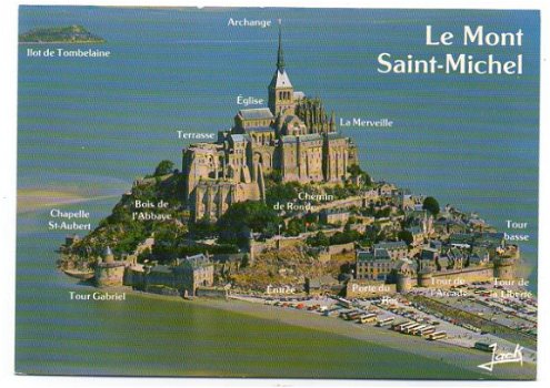 M089 Le mont Saint Michel / Frankrijk - 1