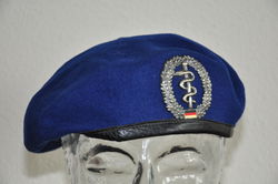 Duitse militaire baret Sanitätstruppe