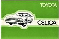 Toyota Celica instruktieboekje 1982 - nr. 1
