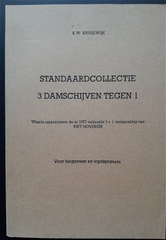 Standaardcollectie 3 damschijven tegen 1 - 1