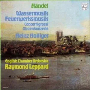 3 LP HÄNDEL Wassermusik Heinz Holliger - 0