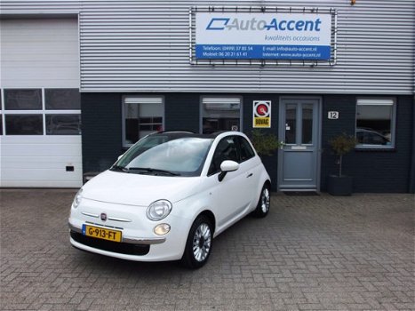 Fiat 500 C - 1.2 Lounge Klima/LMV/Audio-Fiat-blue&me/61dkm - 1