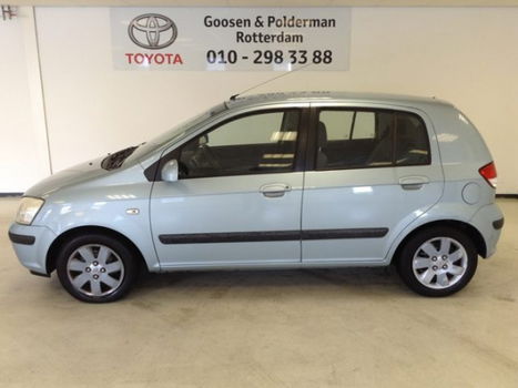 Hyundai Getz - 1.3i 5D GLS automaat, airco, tr.haak, APK 05-2020 - 1