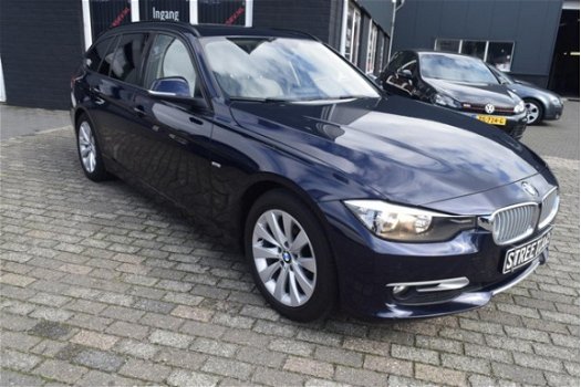 BMW 3-serie Touring - 318d High Executive Pano, Navi, Netjes - 1