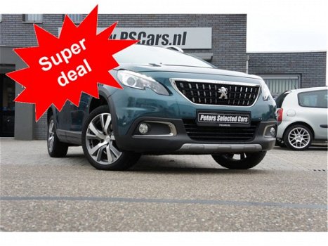 Peugeot 2008 - 1.2 PT Bluetooth/CarPlay/Cruise/Clima/Navi/Panorama/PDC/Velgen 110pk Automaat Allure - 1