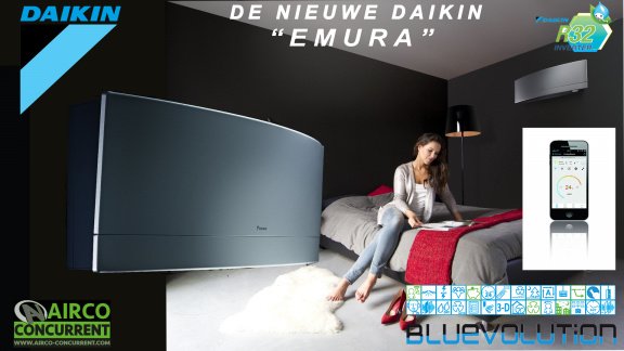 Daikin 2MXM-4M 4KW multi split airco incl. montage en afwerking nergens voordeliger! 2019 model R32 - 4